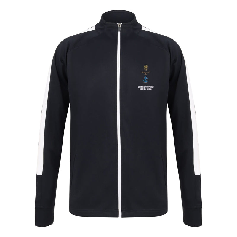 Combined Services Hockey Squad Knitted Tracksuit Top