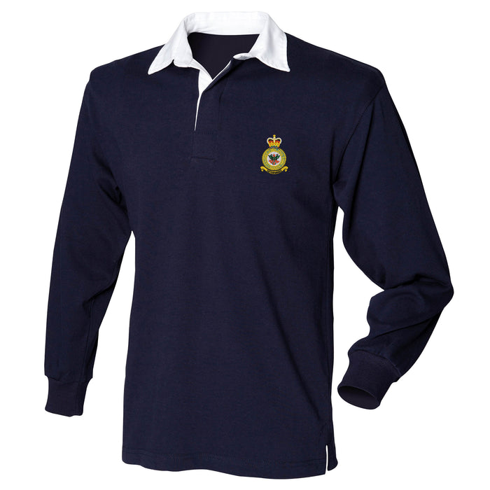 D Squadron Department of Initial Officer Training Long Sleeve Rugby Shirt