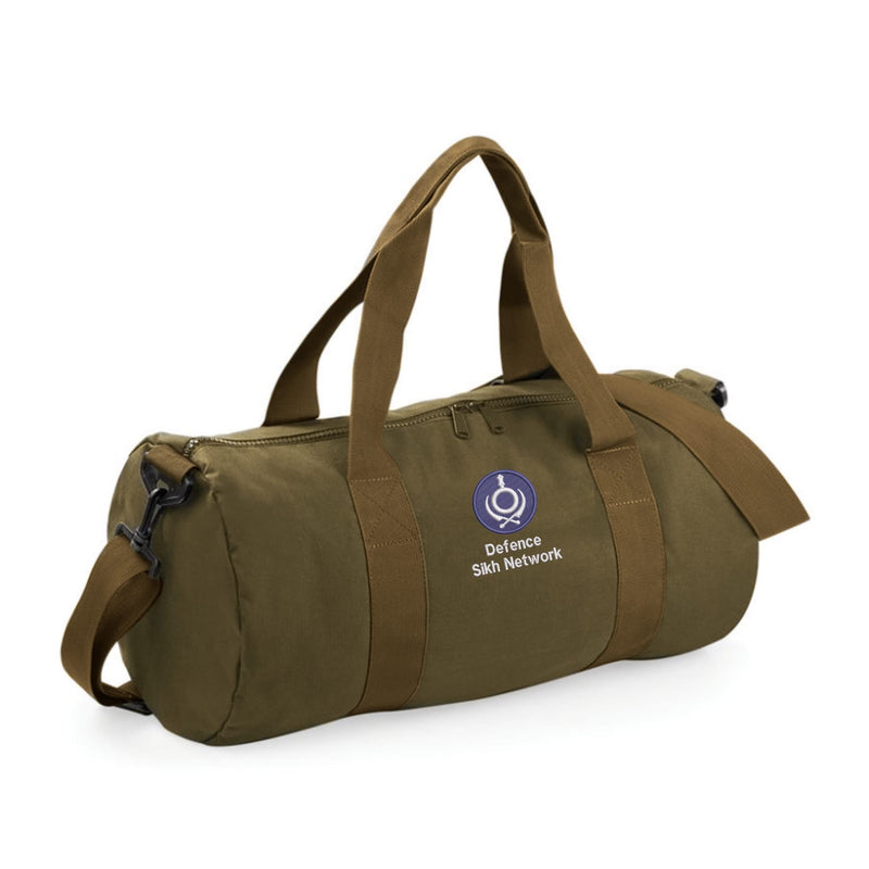 Defence Sikh Network Barrel Bag