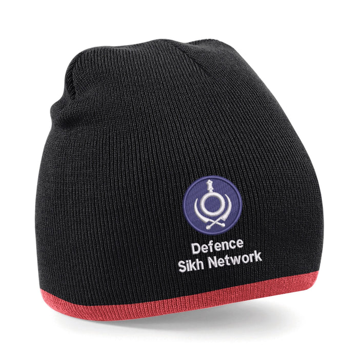 Defence Sikh Network Beanie Hat
