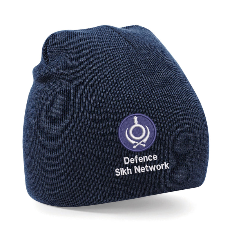 Defence Sikh Network Beanie Hat