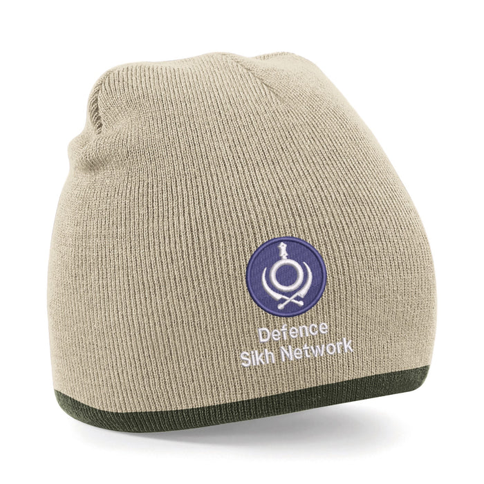 Defence Sikh Network Beanie Hat