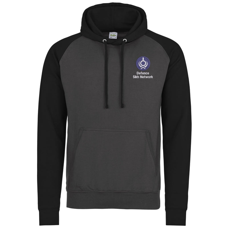 Defence Sikh Network Contrast Hoodie