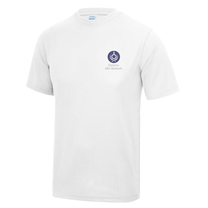 Defence Sikh Network Polyester T-Shirt