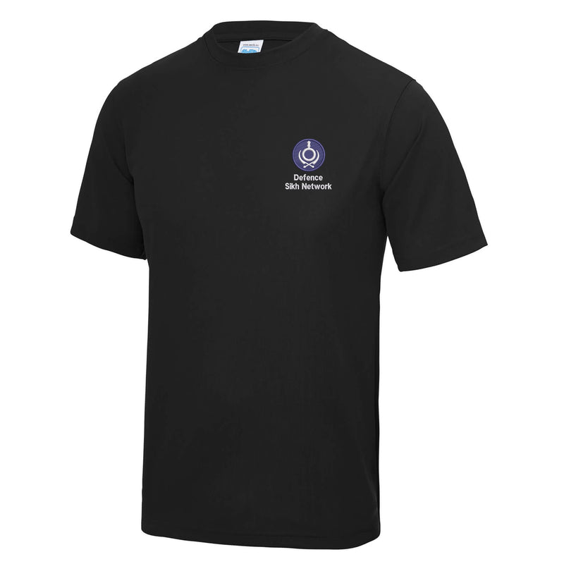 Defence Sikh Network Polyester T-Shirt