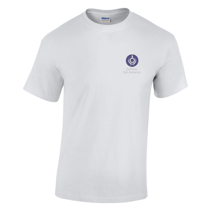 Defence Sikh Network Cotton T-Shirt