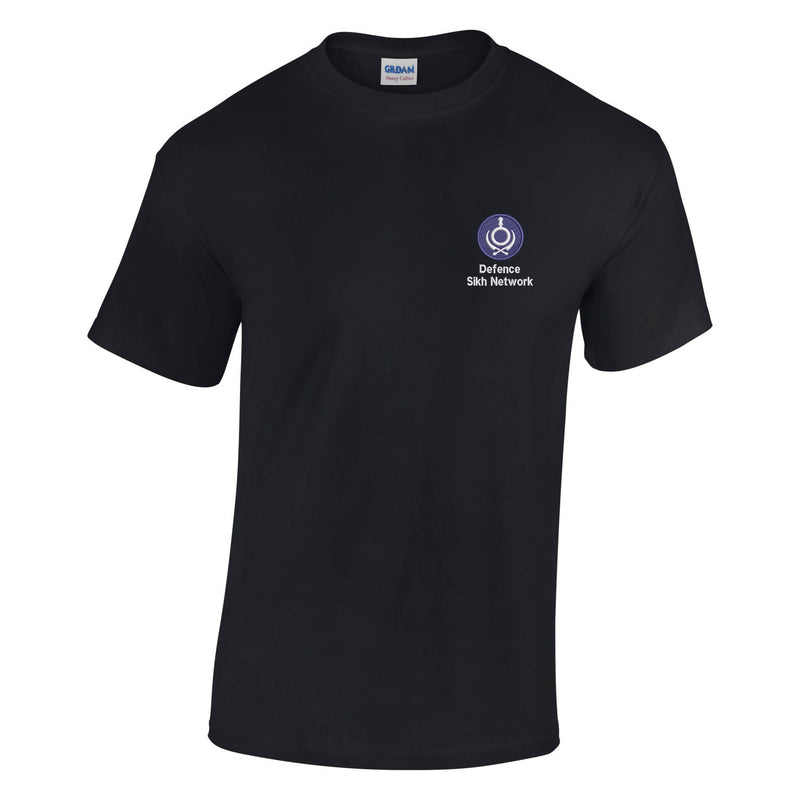 Defence Sikh Network Cotton T-Shirt