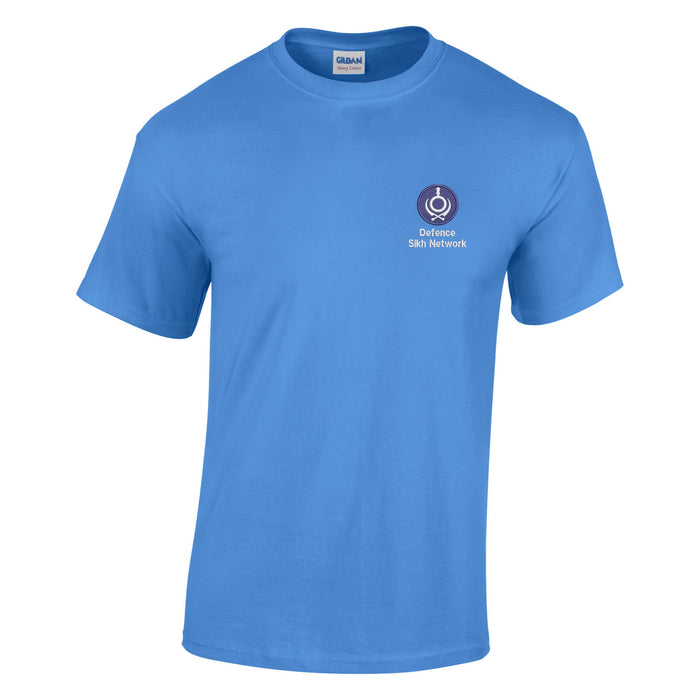 Defence Sikh Network Cotton T-Shirt