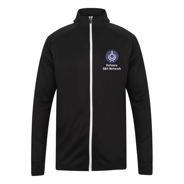 Defence Sikh Network Knitted Tracksuit Top