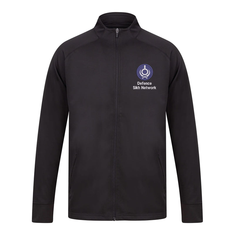 Defence Sikh Network Knitted Tracksuit Top