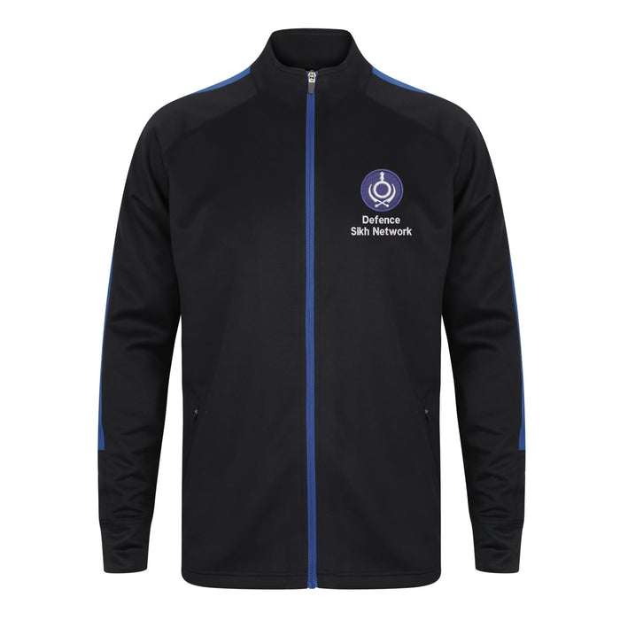 Defence Sikh Network Knitted Tracksuit Top