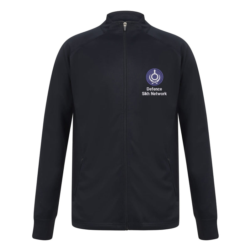 Defence Sikh Network Knitted Tracksuit Top
