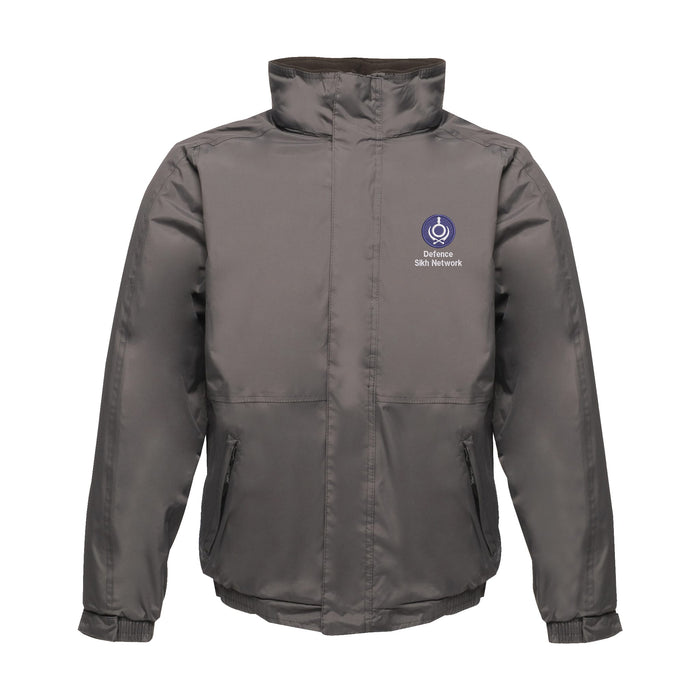 Defence Sikh Network Waterproof Jacket With Hood