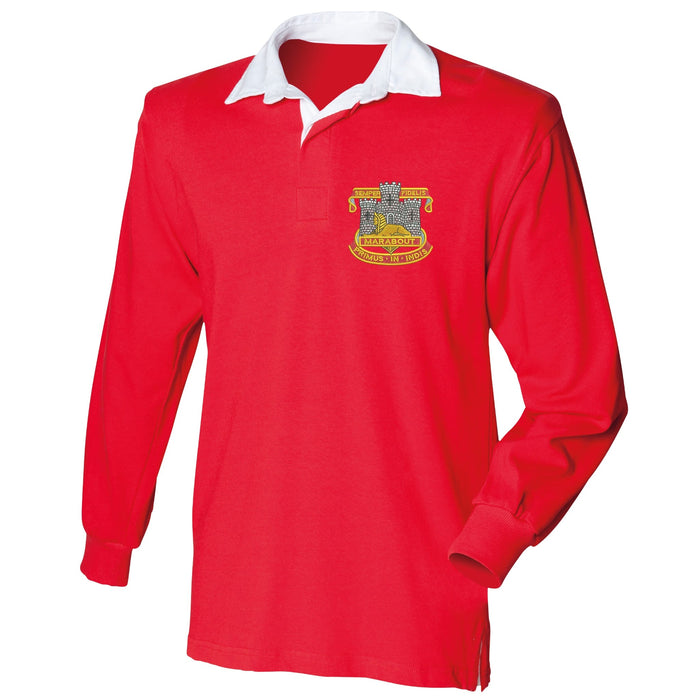 Devon and Dorset Regiment Long Sleeve Rugby Shirt