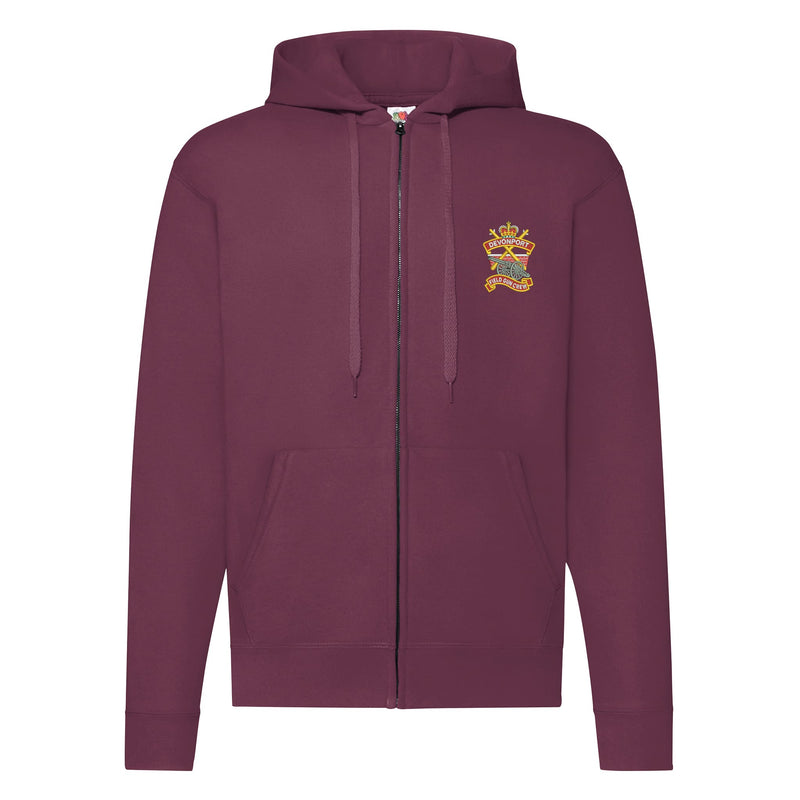 Devonport Field Gun Crew Zipped Hoodie