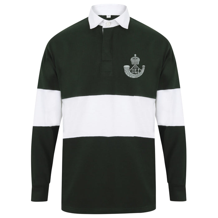 Durham Light Infantry Long Sleeve Panelled Rugby Shirt