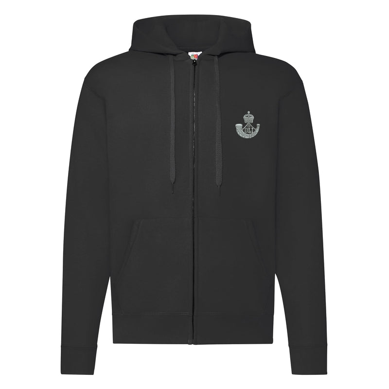 Durham Light Infantry Zipped Hoodie