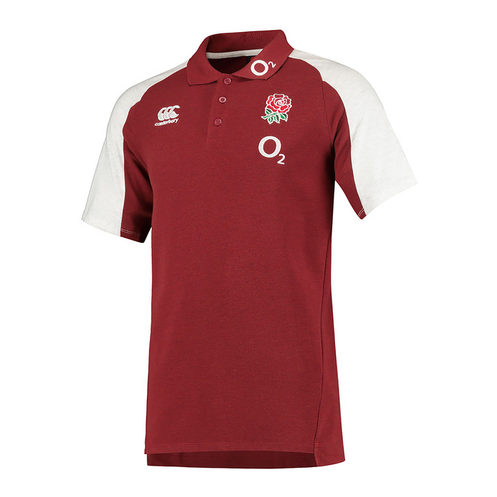 England Rugby Six Nations 2020 - Official Canterbury Rugby Polo Shirt