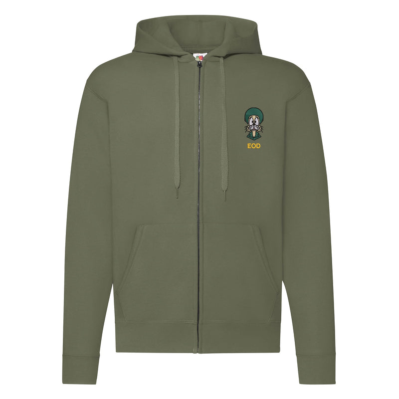 Explosive Ordnance Disposal Felix Zipped Hoodie