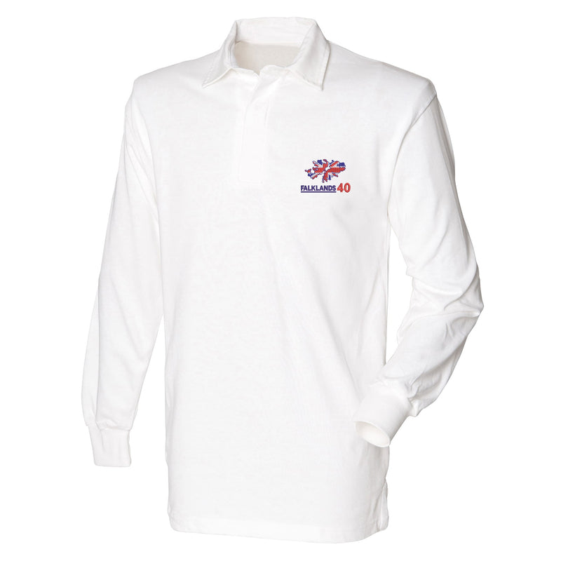 Falklands 40th Anniversary Long Sleeve Rugby Shirt