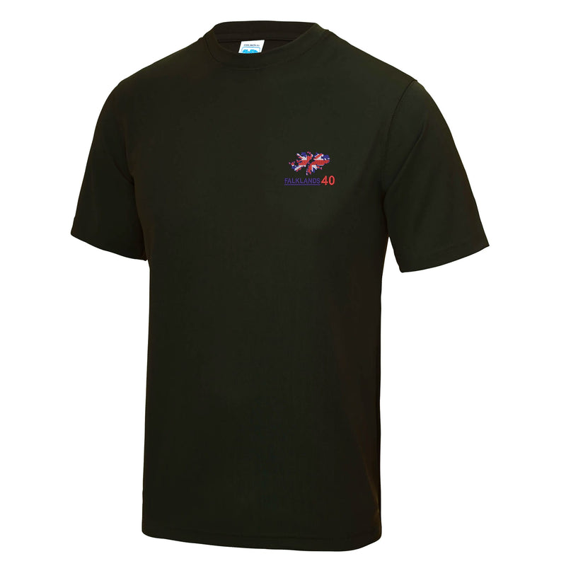Falklands 40th Anniversary Polyester T-Shirt