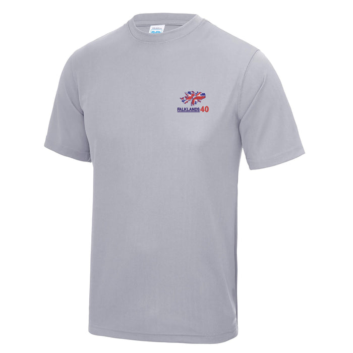 Falklands 40th Anniversary Polyester T-Shirt