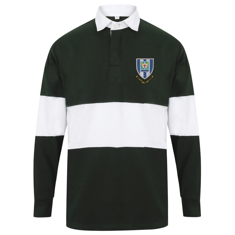 Far East Land Forces Long Sleeve Panelled Rugby Shirt
