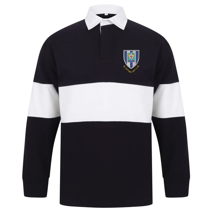 Far East Land Forces Long Sleeve Panelled Rugby Shirt