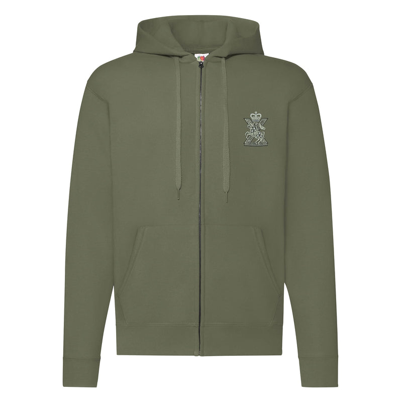 Fife and Forfar Yeomanry-Scottish Horse Zipped Hoodie