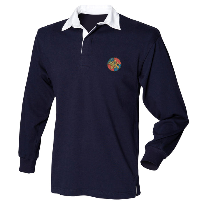 Force Troops Command Long Sleeve Rugby Shirt