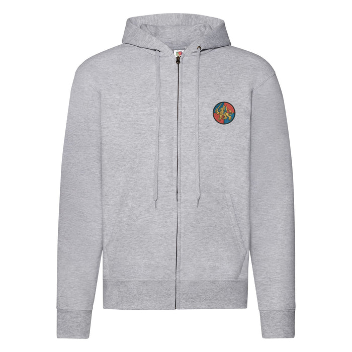 Force Troops Command Zipped Hoodie