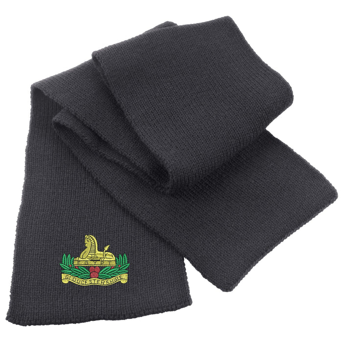 Gloucestershire Regiment Heavy Knit Scarf