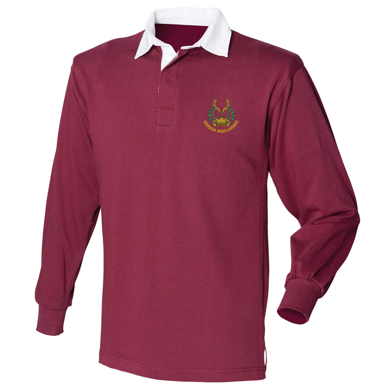 Gordon Highlanders Long Sleeve Rugby Shirt