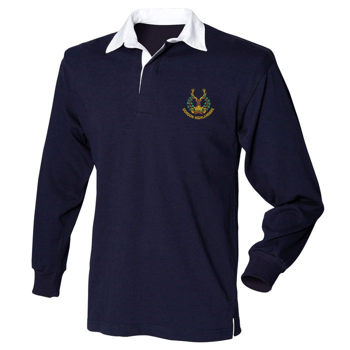 Gordon Highlanders Long Sleeve Rugby Shirt