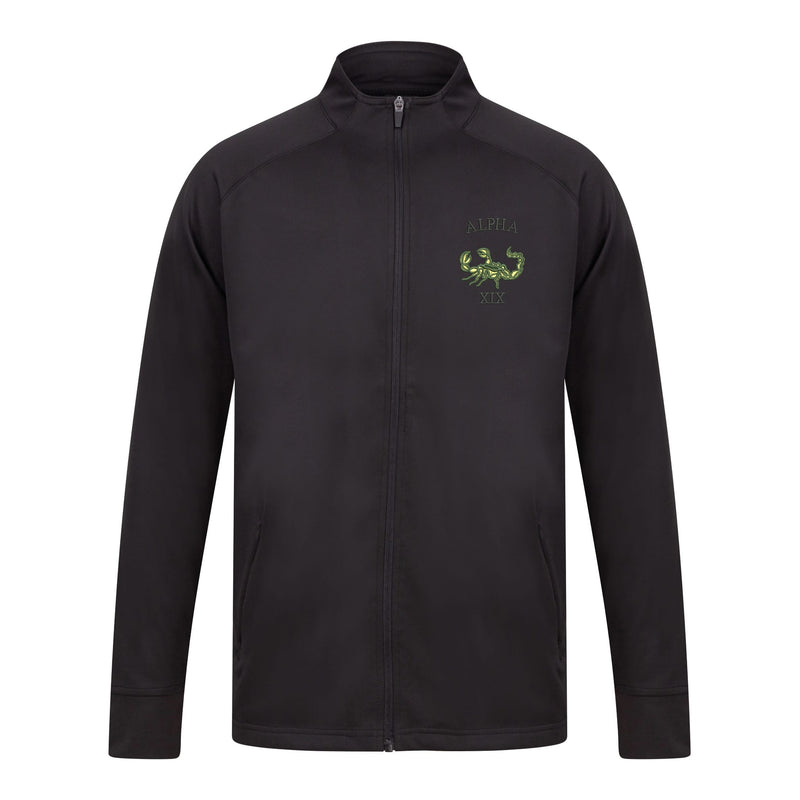 Green Howards Alpha Company Knitted Tracksuit Top