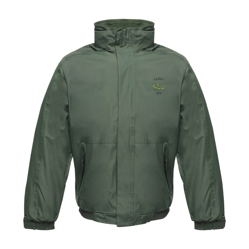 Green Howards Alpha Company Regatta Waterproof Jacket With Hood