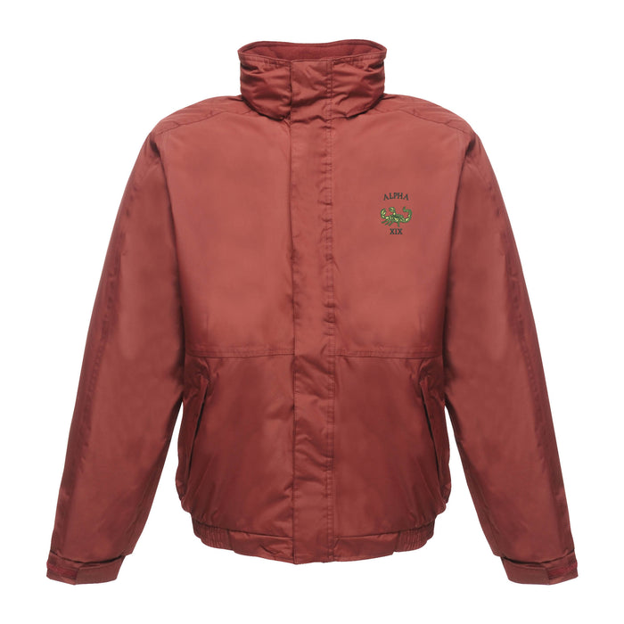 Green Howards Alpha Company Waterproof Jacket With Hood