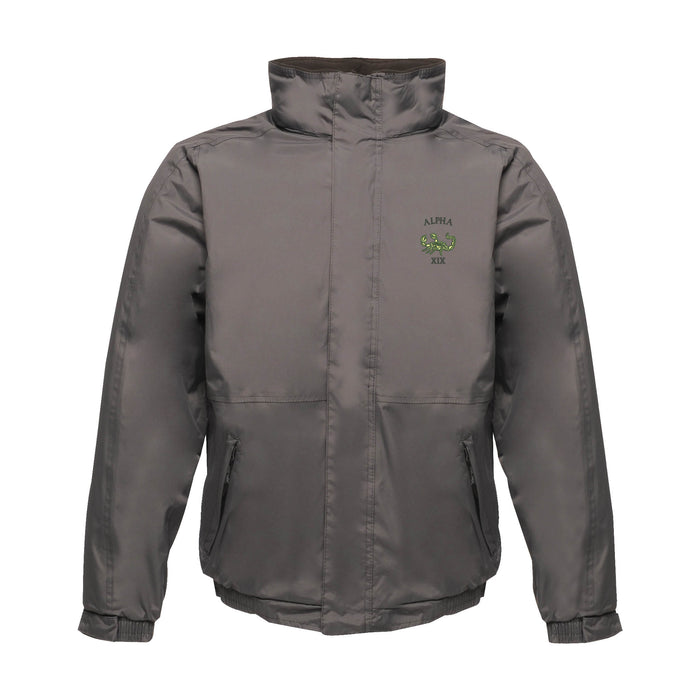 Green Howards Alpha Company Waterproof Jacket With Hood