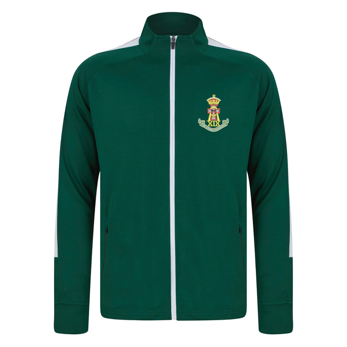 Green Howards Knitted Tracksuit Top
