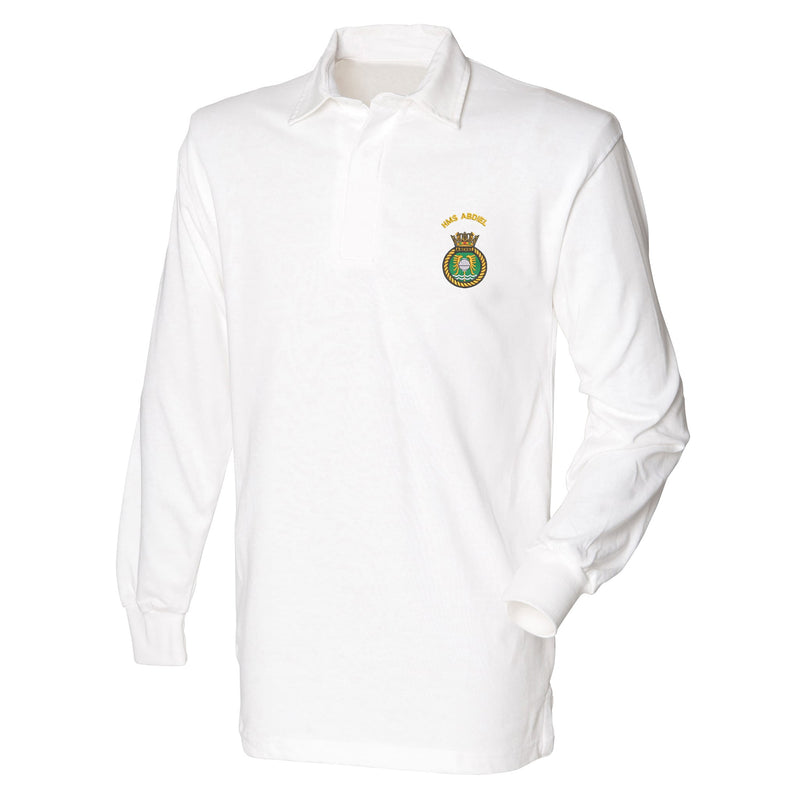 HMS Abdiel Long Sleeve Rugby Shirt