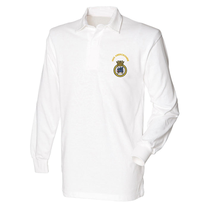 HMS Abercrombie Long Sleeve Rugby Shirt