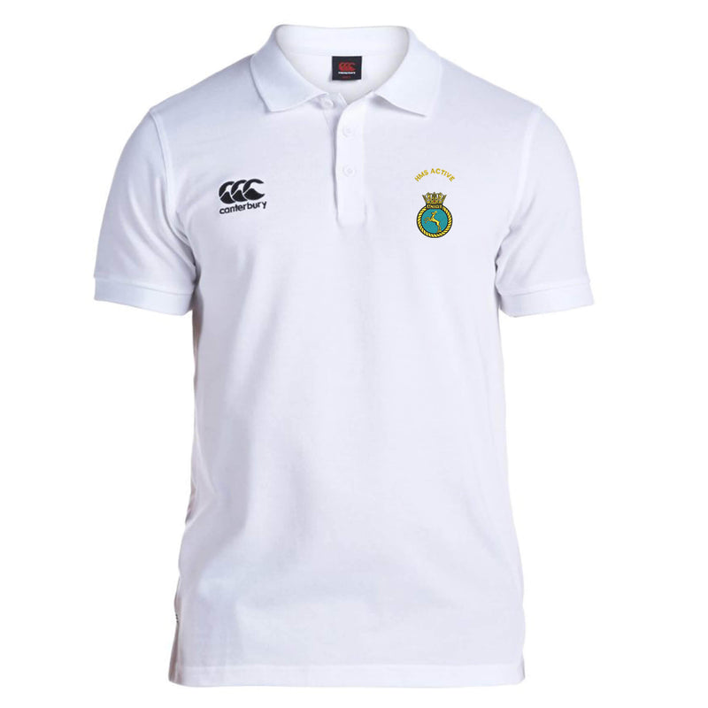 HMS Active Canterbury Rugby Polo