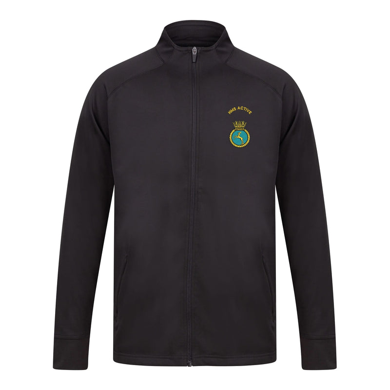 HMS Active Knitted Tracksuit Top