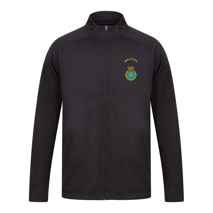 HMS Active Knitted Tracksuit Top