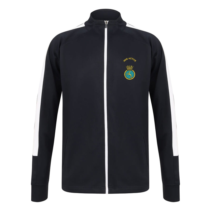HMS Active Knitted Tracksuit Top