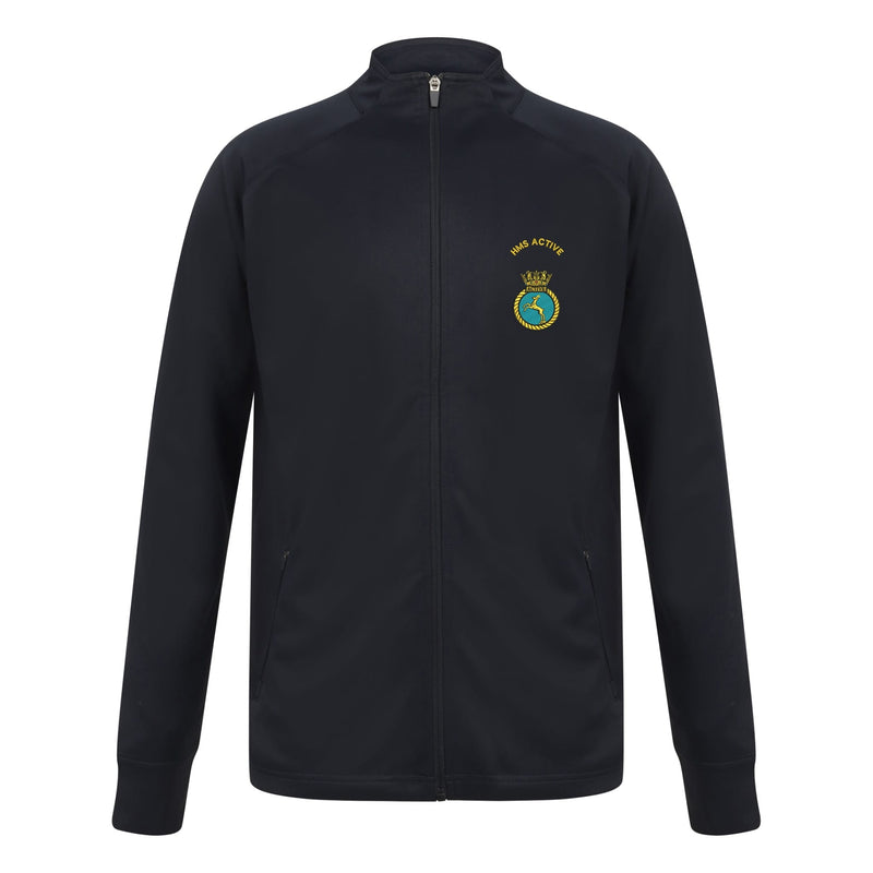 HMS Active Knitted Tracksuit Top