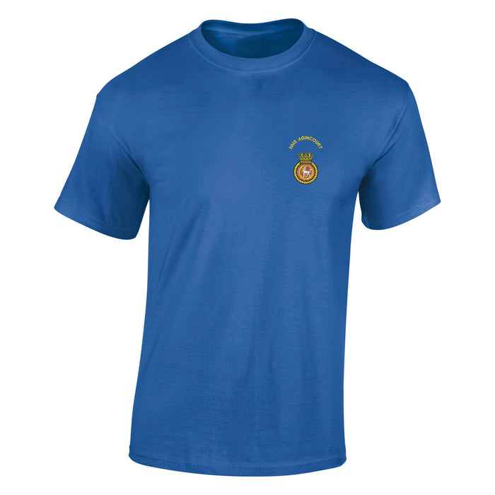HMS Agincourt Cotton T-Shirt