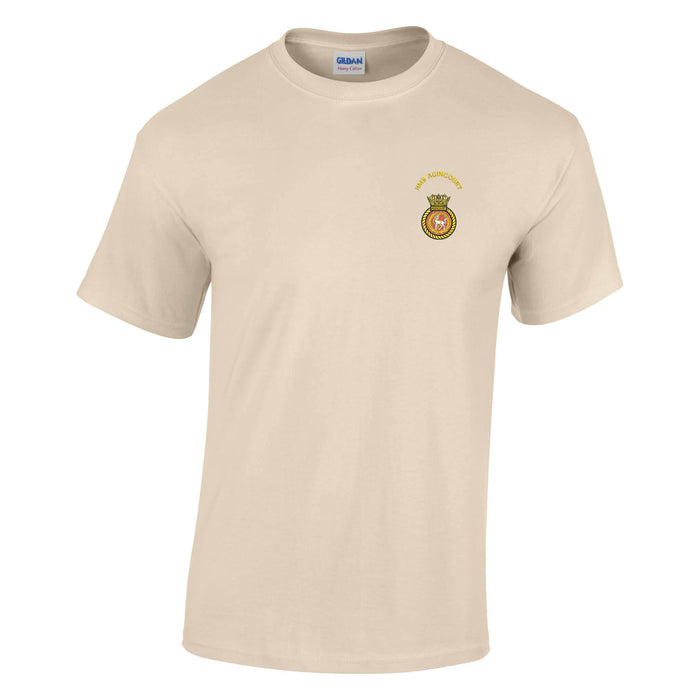 HMS Agincourt Cotton T-Shirt