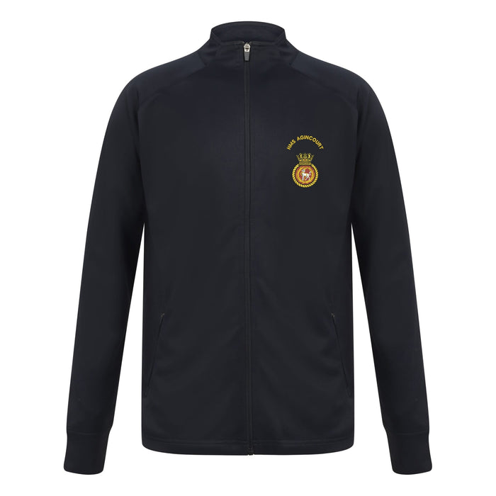 HMS Agincourt Knitted Tracksuit Top