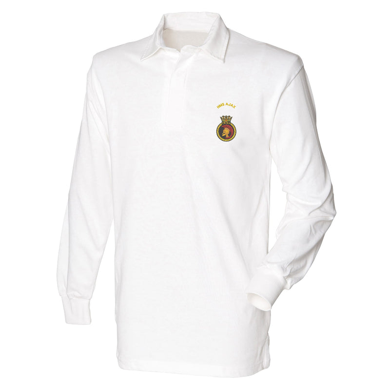 HMS Ajax Long Sleeve Rugby Shirt